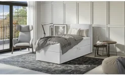 S-STYLE Boxbett mit Stauraum und Topper, H3 Uma