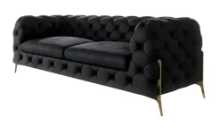 S-STYLE Chesterfield Einzelsofa Natalie