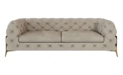 S-STYLE Chesterfield Einzelsofa Natalie