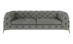S-STYLE Chesterfield Einzelsofa Natalie