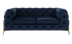 S-STYLE Chesterfield Einzelsofa Natalie