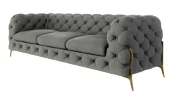 S-STYLE Chesterfield Einzelsofa Natalie