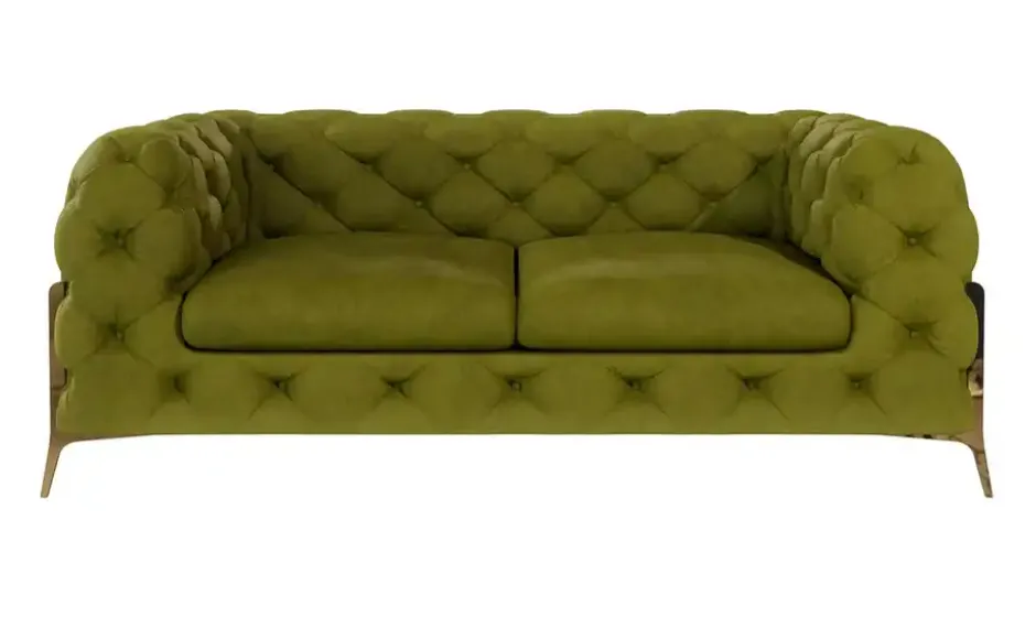 S-STYLE Chesterfield Einzelsofa Natalie