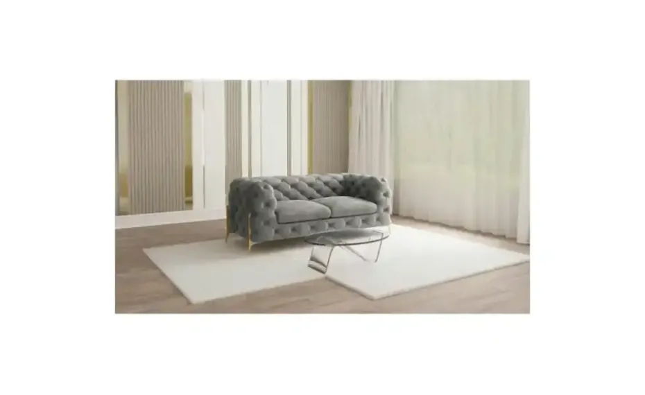 S-STYLE Chesterfield Einzelsofa Natalie