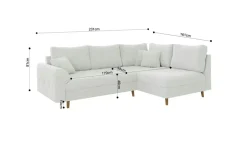 S-STYLE Ecksofa Lars