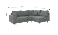 S-STYLE Ecksofa Lars