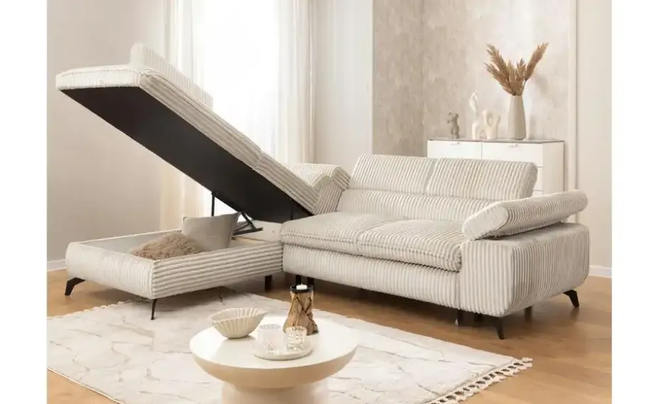 S-STYLE Ecksofa mit Schlaffunktion Bonnie