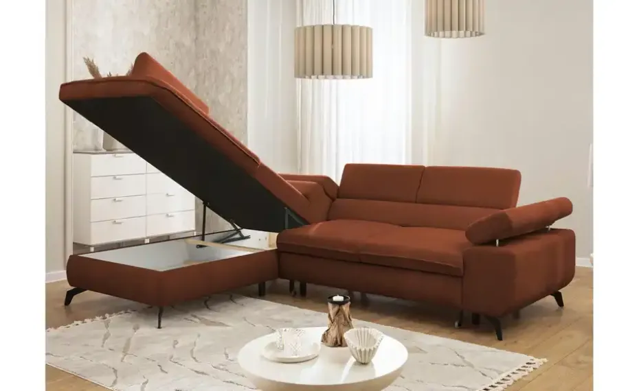 S-STYLE Ecksofa mit Schlaffunktion Bonnie