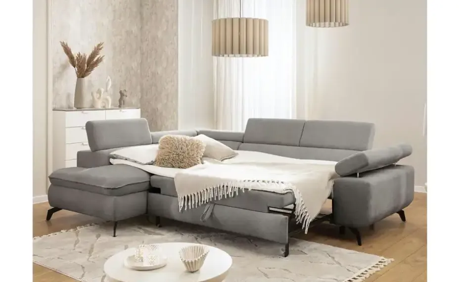 S-STYLE Ecksofa mit Schlaffunktion Bonnie