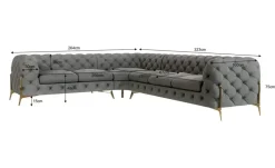 S-STYLE Ecksofa Natalie