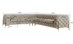 S-STYLE Ecksofa Natalie