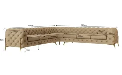 S-STYLE Ecksofa Natalie