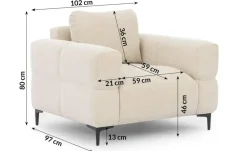 S-STYLE Sessel Cardea