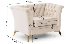 S-STYLE Sessel Wilhelm