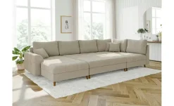 S-STYLE Wohnlandschaft mit Hocker Lars