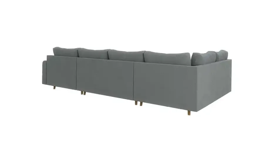 S-STYLE Wohnlandschaft mit Hocker Lars