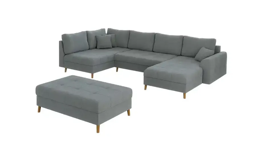 S-STYLE Wohnlandschaft mit Hocker Lars
