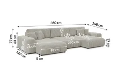 S-STYLE Wohnlandschaft Mollis
