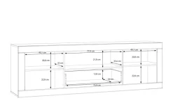 TV-Lowboard Komili