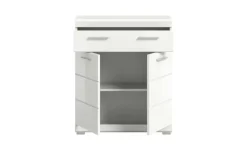Unterschrank SCHLOONSEE, Breite 74cm, 2 Tür, 1 Schubkasten, 2 Fächer, MDF-Front in verschiedenen Farben erhältlich, Badmöbel, Badschrank, Kommode, Bad Schloonsee