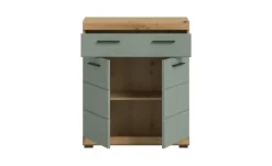 Unterschrank SCHLOONSEE, Breite 74cm, 2 Tür, 1 Schubkasten, 2 Fächer, MDF-Front in verschiedenen Farben erhältlich, Badmöbel, Badschrank, Kommode, Bad Schloonsee