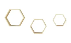 Wandregal 3er-Set