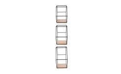 Wandregal 3er-Set