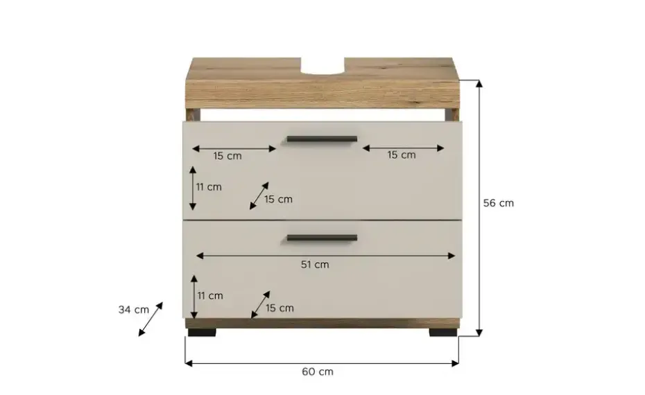 Waschbeckenunterschrank