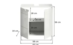 Waschbeckenunterschrank