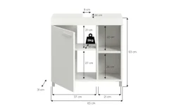 Waschbeckenunterschrank