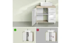 Waschbeckenunterschrank Colten