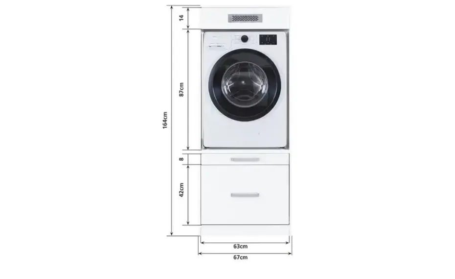 Waschmaschinenschrank