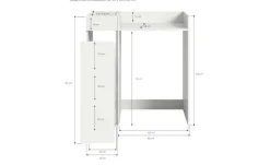 Waschmaschinenschrank